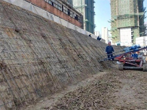 黎川建筑边坡支护